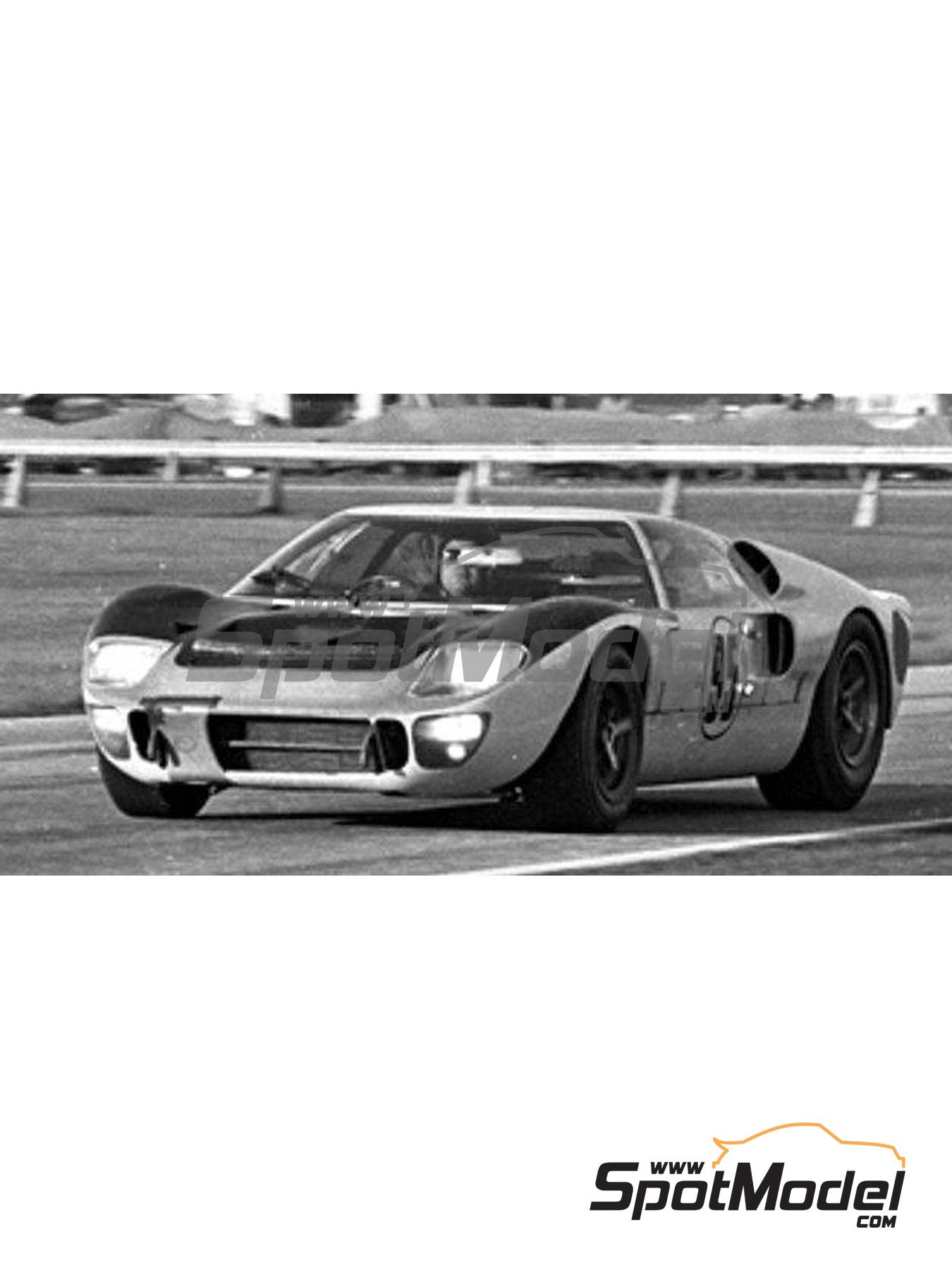 Marsh Models MM344: Car scale model kit 1/43 scale - Ford GT40 Mk